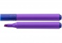 Маркер текстовый 2-3мм Optima фиолетовый треугольный