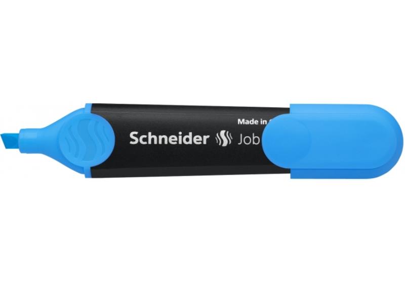 Маркер текстовый 1-4,5мм Schneider Job синий