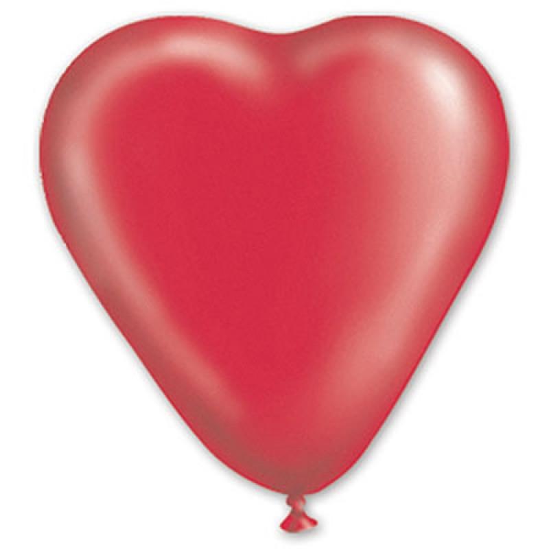 шарик воздушный 44см сердце кристалл 
