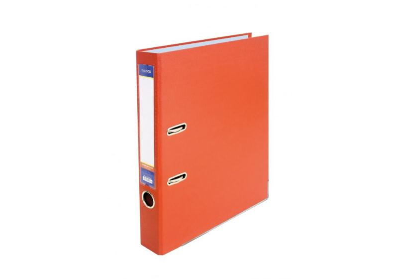 Сегрегатор А4 5см Economix картон твердый оранжевый