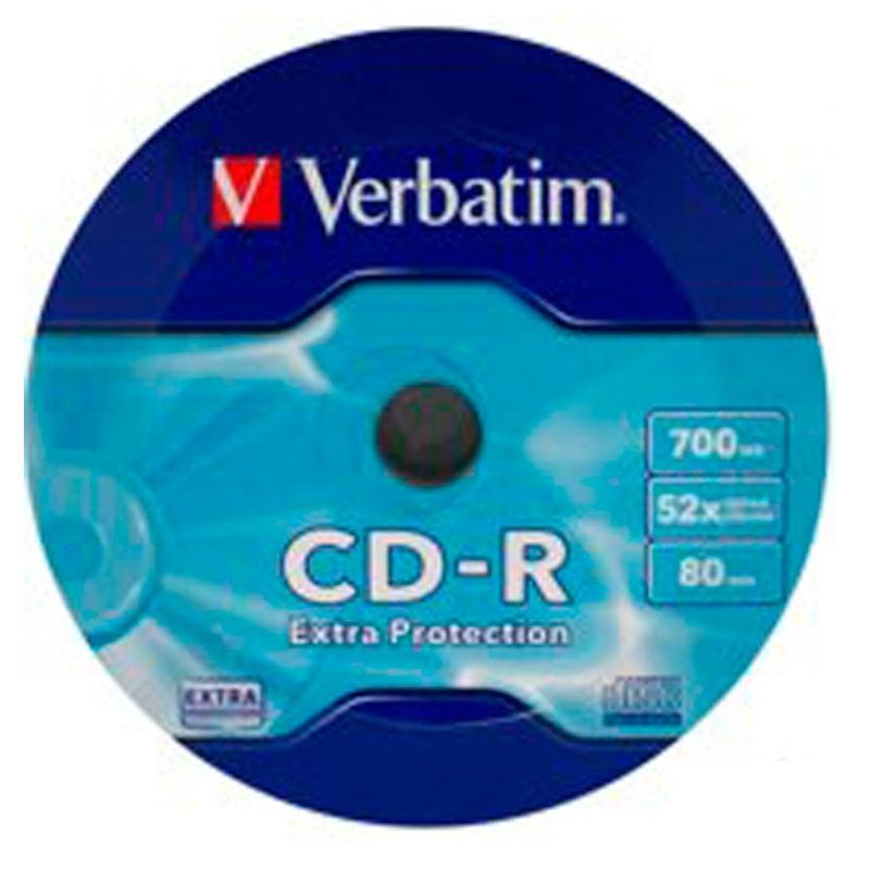 Диск CD-R Verbatim 700Mb 52х 80 min
