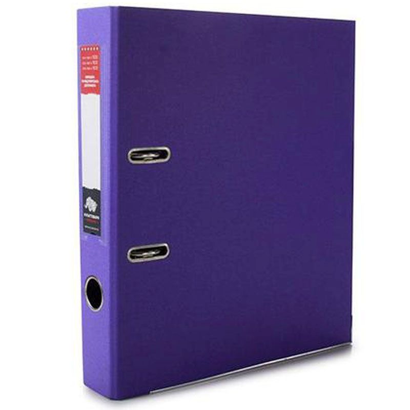 Сегрегатор А4 5см Economix картон твердый фиолетовый