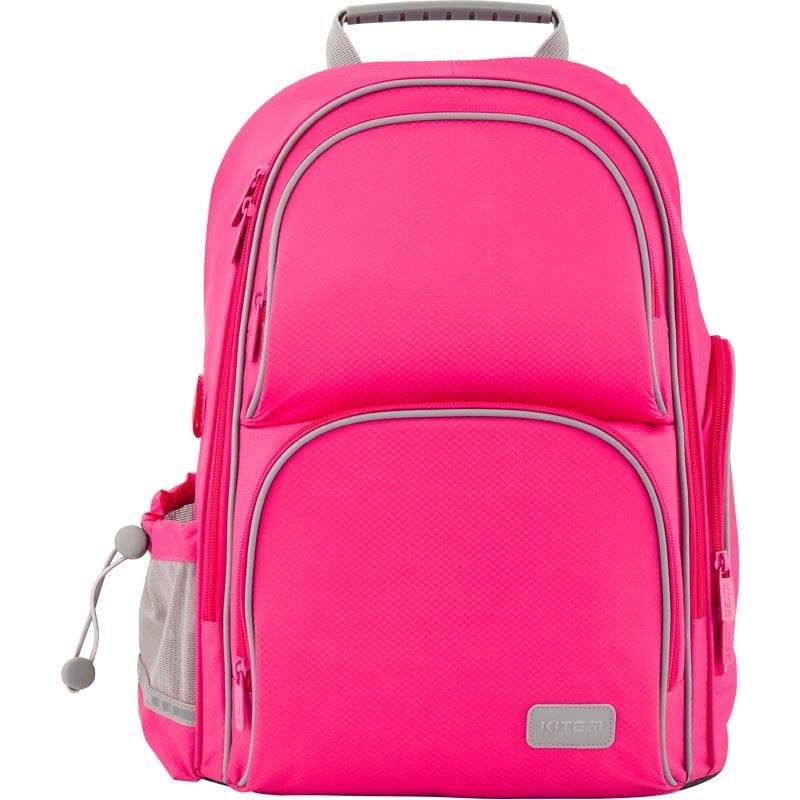 набор: рюкзак+пенал+сумка для обуви спинка ортопедическая розовый (set_k19-702m-1)  