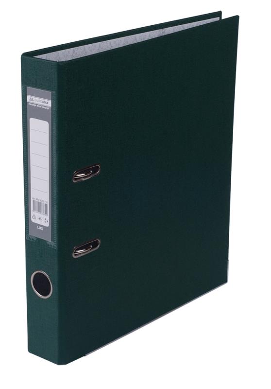 Сегрегатор А4 5см Buromax картон твердый темно-зеленый