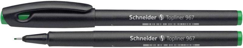 Ручка капиллярный линер Schneider 967 (0,4мм) стержень зеленый