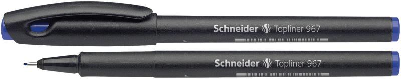 Ручка капиллярный линер Schneider 967 (0,4мм) стержень синий