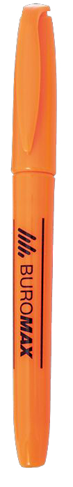 маркер текстовый 2-4мм buromax jobmax оранжевый  