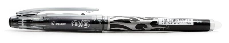 Ручка пишет - стирает роллер Pilot (0,5мм) стержень черный
