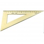 треугольник деревянный прямоугольный 20см 60х90х30  