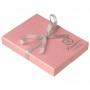 Набор подарочный Romance ручка шариковая + брелок (0,7мм) Langers стержень синий поворотный корпус розовый