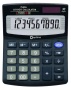 Калькулятор настольный Optima 75526 10 разрядов фиксированный угловой 125х100х27 черный