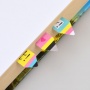 стикер закладки бумажные треугольные 6цв.х20л. разноцветные 50х15мм rachel pencils  