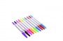 набор цветных ручек шариковые economix standart 10 цв. (0,4мм)  