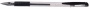 ручка гелевая buromax jobmax (0,7мм) стержень черный  