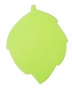 Бумага для заметок с липким слоем фигурная Листья 70х70мм 50 л. зеленая Buromax