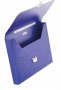 Портфель А4 Buromax Barocco 1 отделение пластик на застежке 3,5см фиолетовый