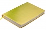 Ежедневник недатированный А5 Buromax Metallic желтый кожзам мягкий 288 л. линия