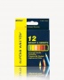 карандаши цветные marco superb writer 12 цв. шестигранные, короткие  