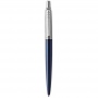 Набор 2 ручки шариковая+гелевая Parker Jotter стержень синий автомат корпус латунь серебряная хром