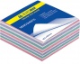Бумага для заметок рассыпная квадратная 80х80мм 400 л. разноцветная Buromax Зебра