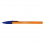 ручка шариковая bic orange (0,30мм) стержень синий  