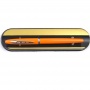 Ручка в пластиковом футляре капелярная (0,5мм) стержень синий с колпачком корпус оранжевый