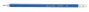 карандаш чернографитный buromax hb шестигранный с резинкой синий  