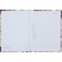Ежедневник недатированный А6 Buromax MIRACLE фиолетовый картон твердый 288 л. линия