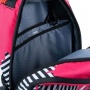 рюкзак школьный kite city спинка уплотненная 21л 795гр usb-порт чорный с розовым (k21-2569l-1)  