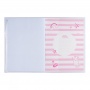 Тетрадь А4 48 л. YES Style Girl Pink офсет клетка в пластиковой папке картон мягкий цветная