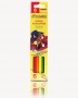 карандаши цветные marco пегашка 6 цв. шестигранные  