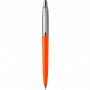 Ручка шариковая Parker JOTTER 17 Plastic стержень синий корпус пластик оранжевая хром