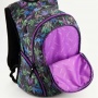 рюкзак школьный kite beauty спинка уплотненная 21л 380гр черно-фиолетовый (k14-868)  