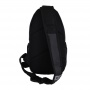 рюкзак на одно плечо yes indigo спинка уплотненная вентилируемая 2,5л 350гр черный (st-35)  