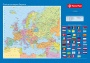 Подложка для письма офисная 41,5х59 см Panta Plast Карта Европы