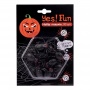 набор пауков для декора пластик черный 10 шт. для хэллоуина 