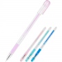 Ручка пишет - стирает гелевая Axent Student (0,5мм) стержень синий