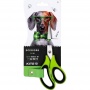 ножницы детские 16,5см kite «dogs» с резиновыми вставками зеленые  