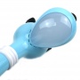 лампа настольная детская horoz собака синяя плафон-овальний (8х6см) подставка ножка (30см)  