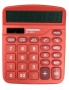 Калькулятор настольный Assistant AC 2312 12 разрядов фиксированный угловой 138x103x27 мм красный