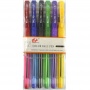 набор цветных ручек шариковые ball pen 501р 6 цв. (1мм)  