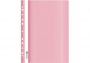 Скоросшиватель с перфорацией А4 Economix пастель пластик прозрачный верх розовый